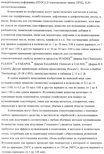 Эластомерные композиции и их использование в пневматической диафрагме, такой как внутренняя оболочка шины или камера для пневматической шины (патент 2327578)
