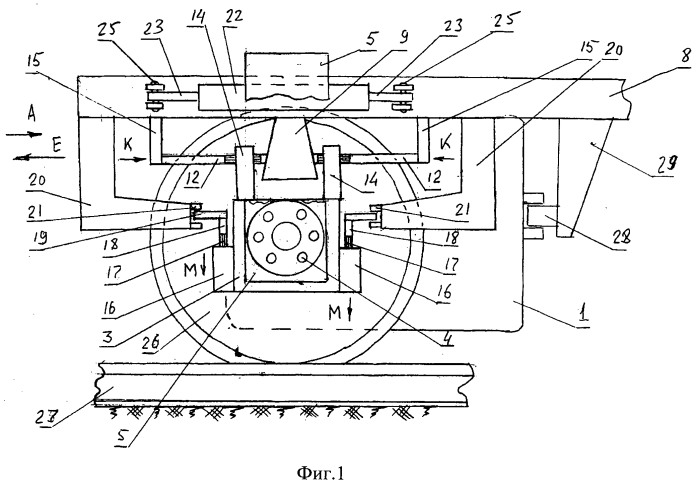 Колёсно-моторный блок тепловоза (патент 2553401)