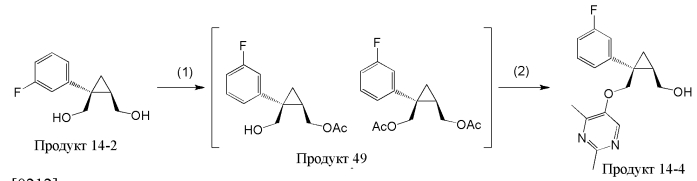 Циклопропановые соединения (патент 2571414)