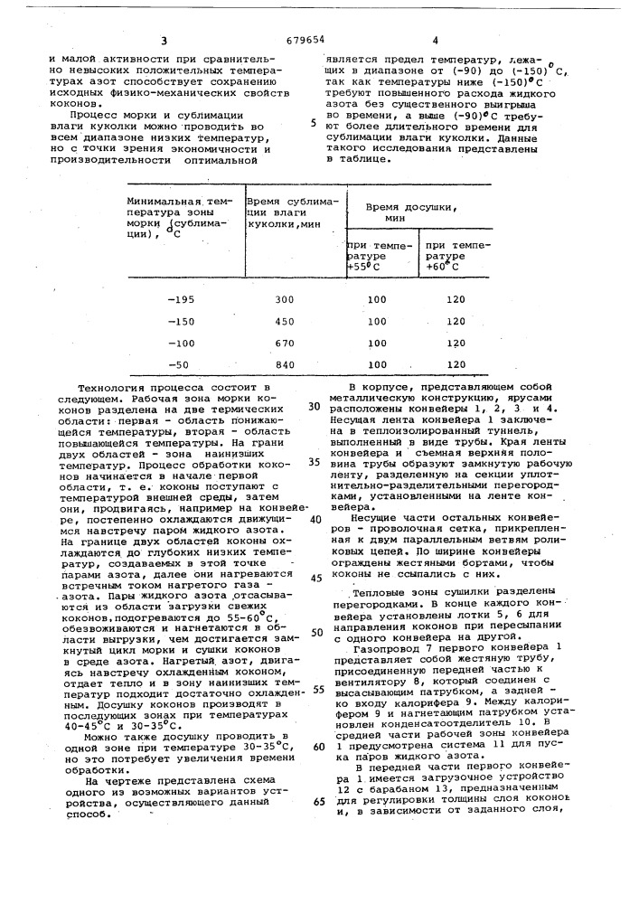 Способ первичной обработки коконов (патент 679654)