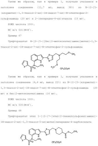 Производное индола (патент 2454415)