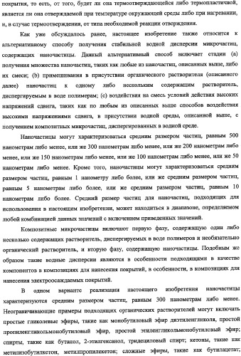 Способ получения водной дисперсии, водная дисперсия микрочастиц, включающих фазу наночастиц, и содержащие их композиции для нанесения покрытий (патент 2337110)