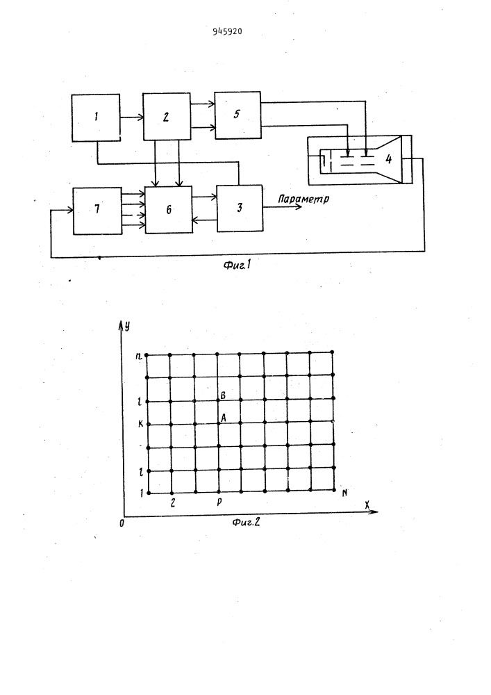 Устройство для измерения параметров электронно-лучевых трубок (патент 945920)