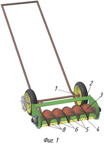 Газонокосилка механическая (патент 2529175)