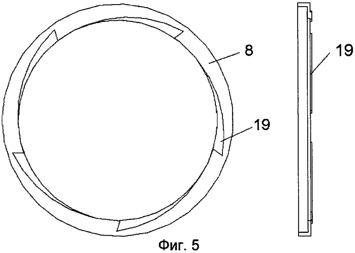 Радиальный направляющий аппарат многоступенчатого погружного насоса (патент 2364755)