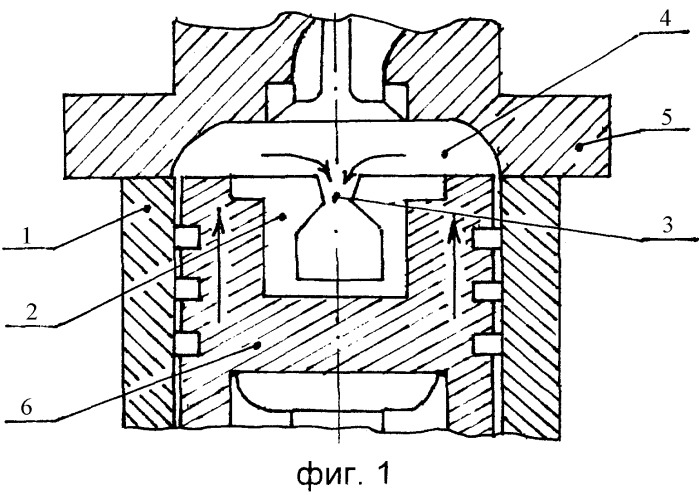 Камера сгорания двигателя внутреннего сгорания (варианты) (патент 2343296)