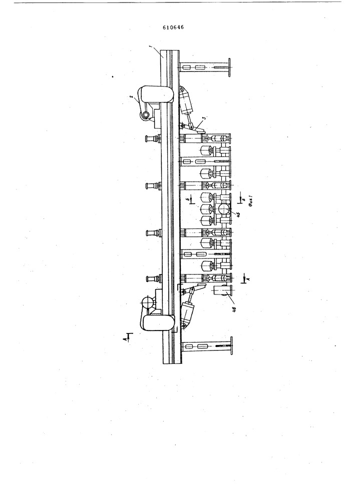 Стенд для сборки обечаек с продольным швом (патент 610646)