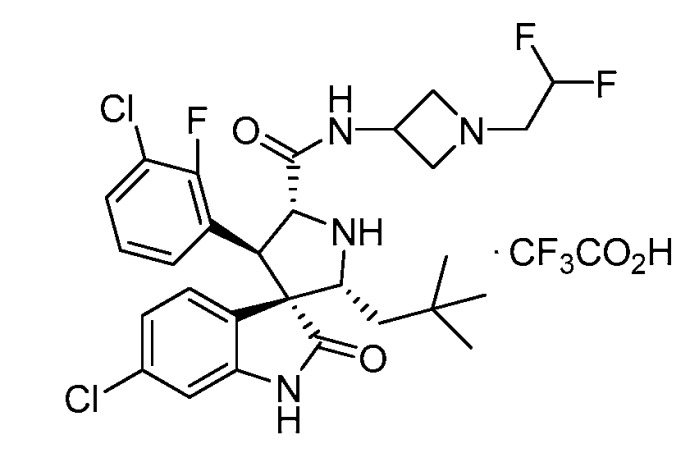 Спирооксиндольные антагонисты mdm2 (патент 2553269)
