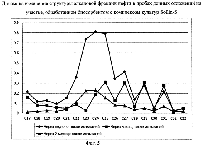 Способ очистки от нефти и нефтепродуктов морских и солоноватоводных экосистем в условиях высоких широт (патент 2571180)