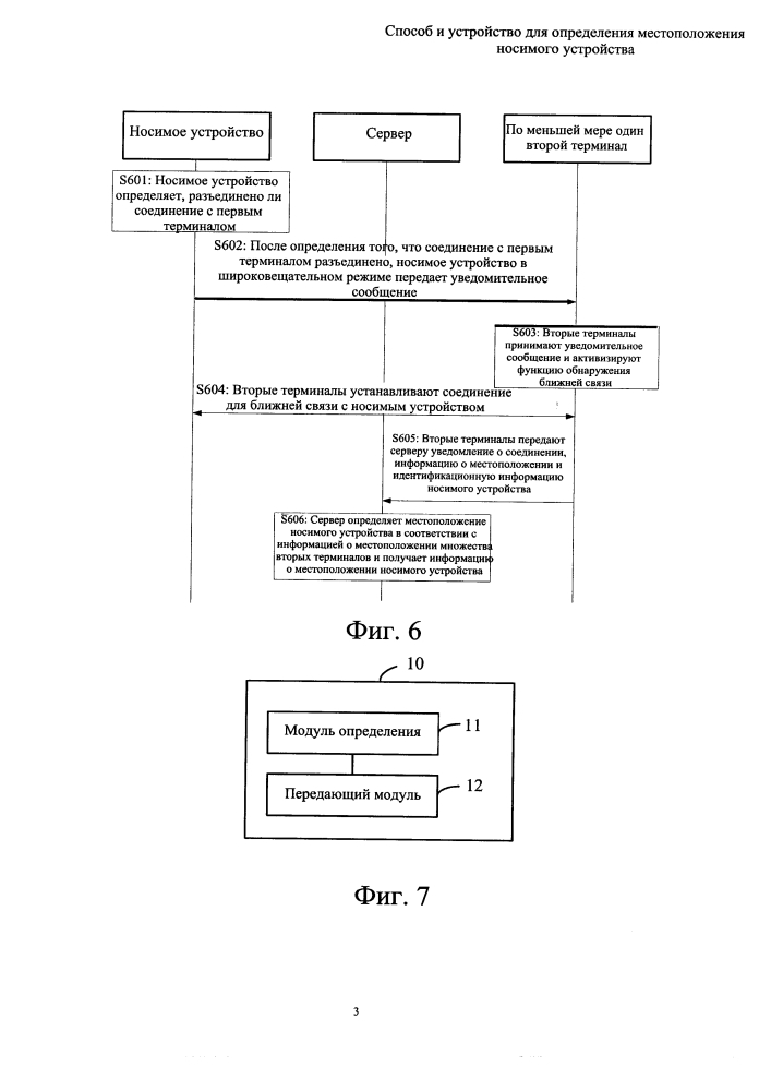 Способ и устройство для определения местоположения носимого устройства (патент 2628330)