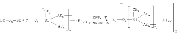 Разветвленные олигоарилсиланы и способ их получения (патент 2396290)