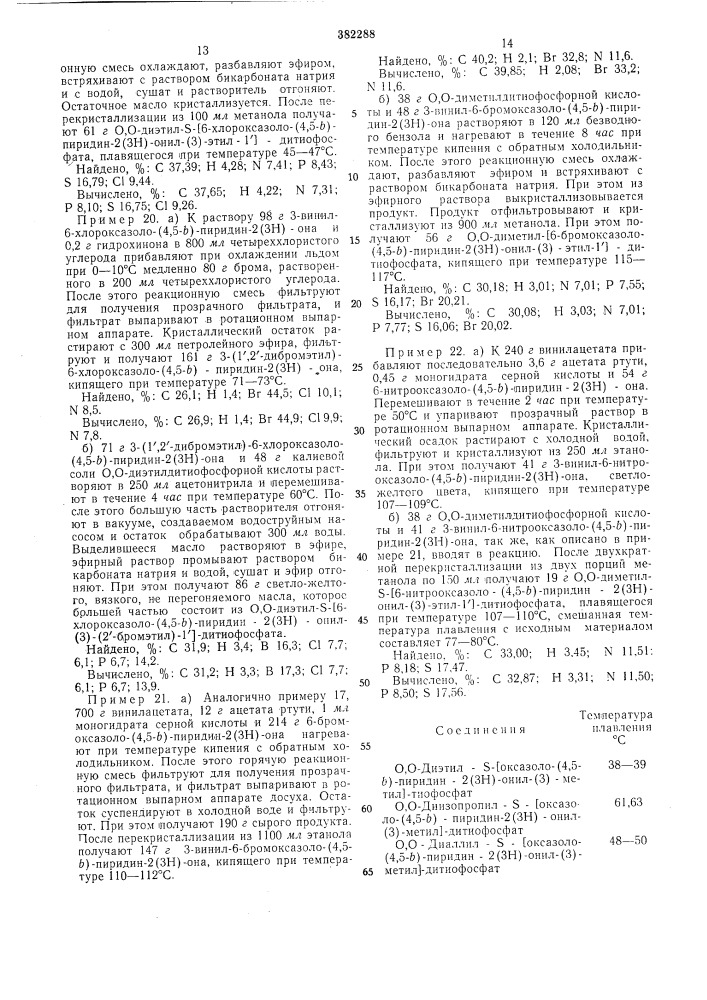 Способ получения эфиров кислот фосфора (патент 382288)