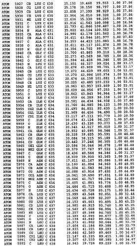 Кристаллическая структура фосфодиэстеразы 5 и ее использование (патент 2301259)