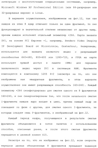 Система и способ сжатия видео посредством настройки размера фрагмента на основании обнаруженного внутрикадрового движения или сложности сцены (патент 2487407)