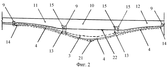 Грунтовая плотина на многолетнемерзлых грунтах (патент 2415997)