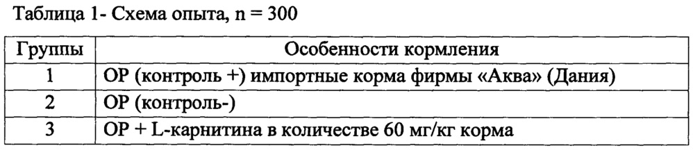 Продукционный корм для осетровых рыб с иммуностимулирующим и антиоксидантным действием (патент 2659081)