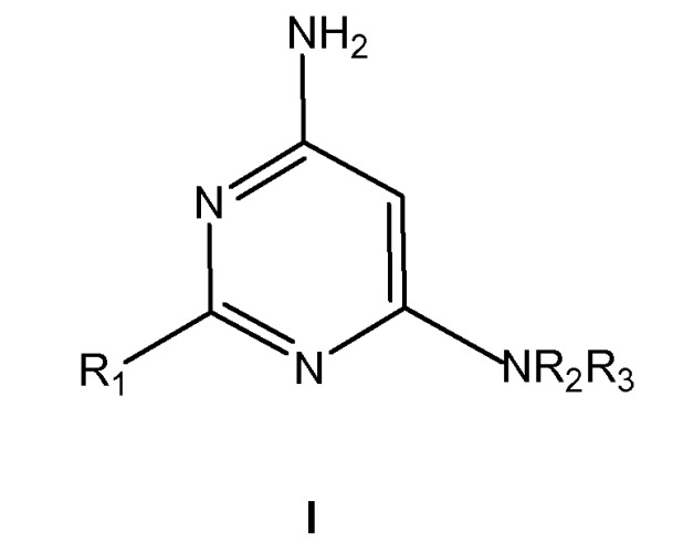 Производные 4-аминопиримидина (патент 2489430)