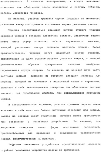Картридж для устройства цифровой камеры печатания на гуммированной бумаге (патент 2344042)