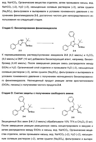 N-(1-(1-бензил-4-фенил-1н-имидазол-2-ил)-2,2-диметилпропил)бензамидные производные и родственные соединения в качестве ингибиторов кинезинового белка веретена (ksp) для лечения рака (патент 2427572)