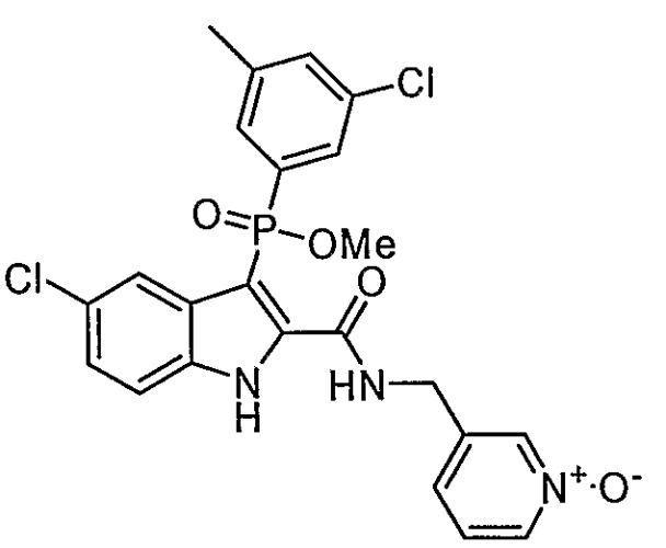 Фосфоиндолы как ингибиторы вич (патент 2393163)