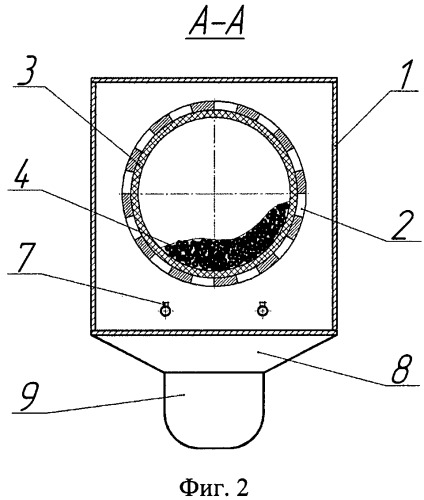 Барабанная мельница для переработки облученного или бракованного ядерного топлива (патент 2453937)