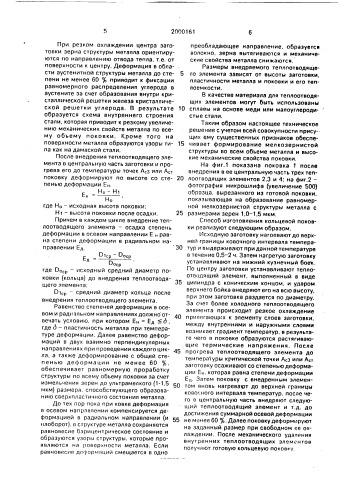 Способ изготовления кольцевых поковок (патент 2000161)
