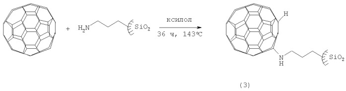 Способ получения 1-(4-хинолинамино)-1,2-дигидро[60]фуллерена (патент 2313521)