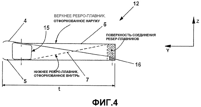 Профильная структура несущей поверхности самолета (патент 2349501)