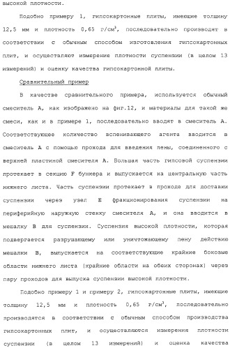 Устройство и способ для фракционирования гипсовой суспензии и способ производства гипсокартонных плит (патент 2313451)