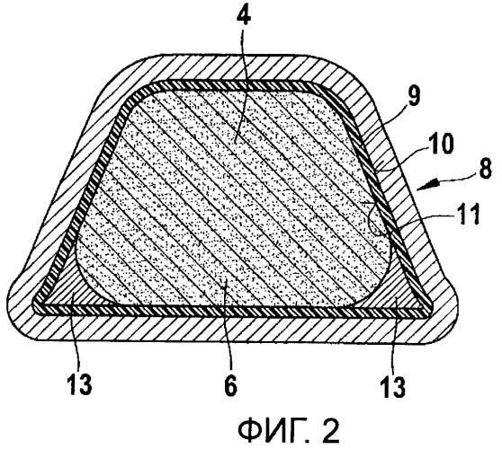 Способ изготовления конструктивного компонента из армированного волокнами композиционного материала, предназначенного для авиационно-космического летательного аппарата (патент 2449889)