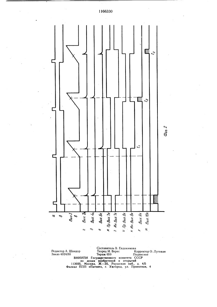 Многоканальное устройство для передачи информации с дельта- модуляцией (патент 1166330)