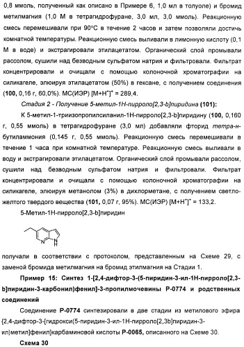 Пирроло[2, 3-в]пиридиновые производные в качестве ингибиторов протеинкиназ (патент 2418800)