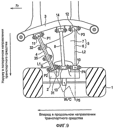 Устройство подвески транспортного средства (патент 2418691)