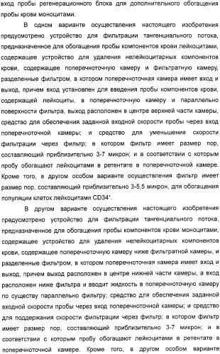 Устройство для фильтрации тангенциального потока и способы обогащения лейкоцитов (патент 2328317)