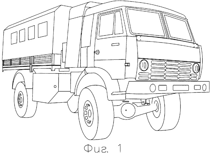 Бронированное транспортное средство на базе раллийного автомобиля (патент 2338147)