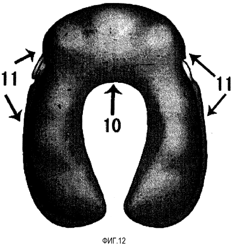 Спальная шейная подушка для головы (патент 2552490)