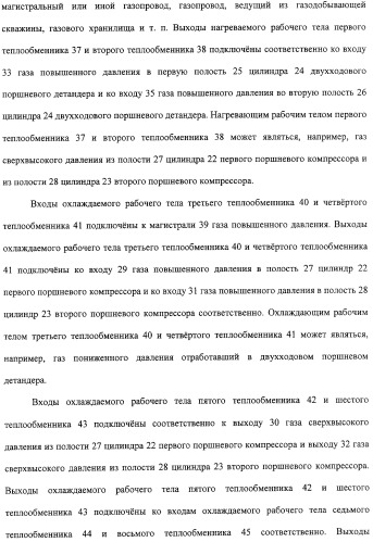 Компрессионная установка и устройство для сжатия, охлаждения и сжижения газа с использованием этой компрессионной установки (патент 2315922)