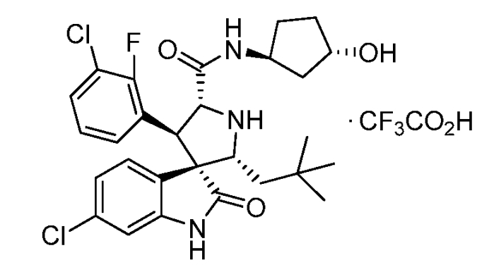 Спирооксиндольные антагонисты mdm2 (патент 2553269)