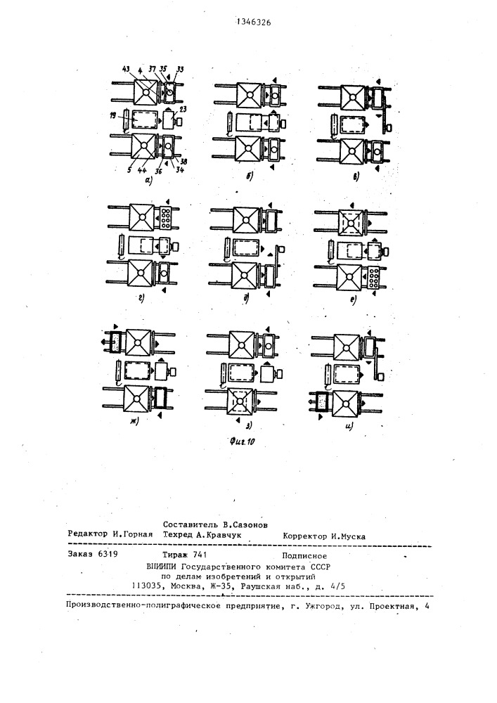 Автоматизированная машина вакуумной формовки (патент 1346326)