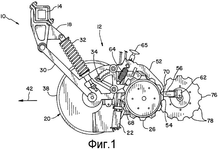 Нарезающее/заделывающее устройство для внесения удобрений для сельскохозяйственной машины (патент 2489831)