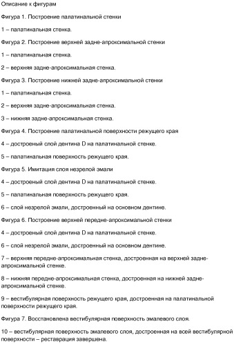 Способ анатомо-морфологического построения эмалевого слоя при прямой композитной реставрации зубов (патент 2546431)