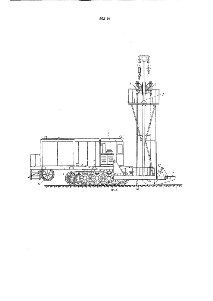 Агрегат для производства буровзрывных работ (патент 293121)