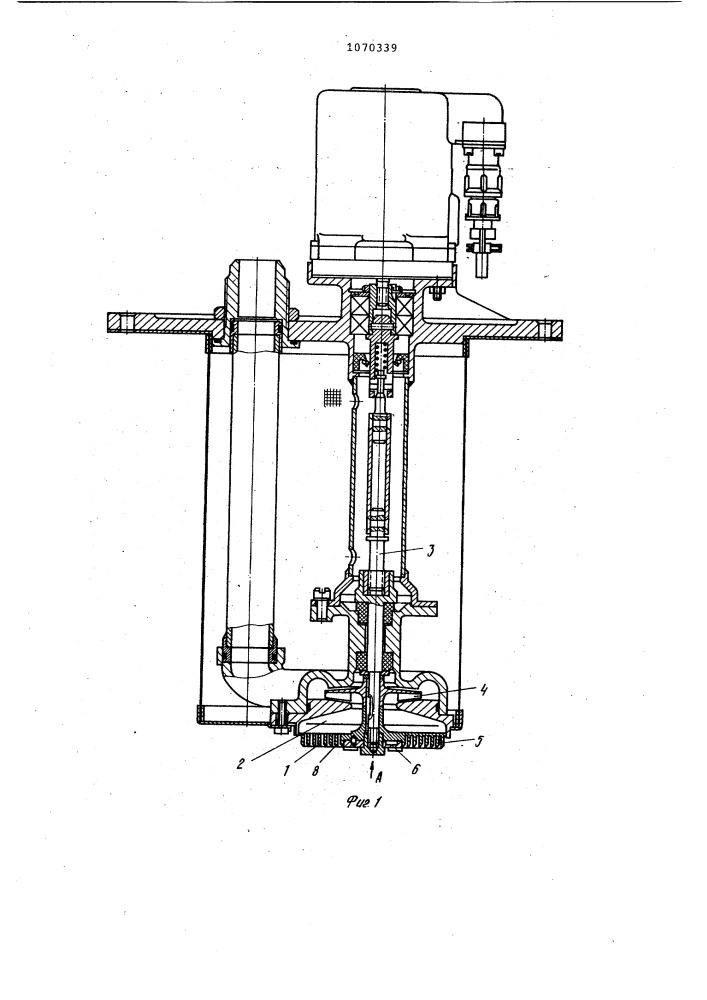 Предвключенный щелевой фильтр насоса для перекачивания загрязненных жидкостей (патент 1070339)