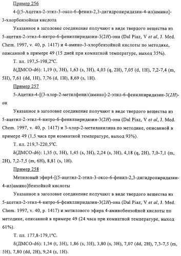 Производные пиридазин-3(2h)-она в качестве ингибиторов фосфодиэстеразы 4 (pde4), способ их получения, фармацевтическая композиция и способ лечения (патент 2326869)