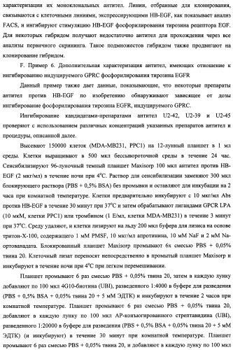 Белки, связывающие антиген фактор роста, подобный гепаринсвязывающему эпидермальному фактору роста (патент 2504551)