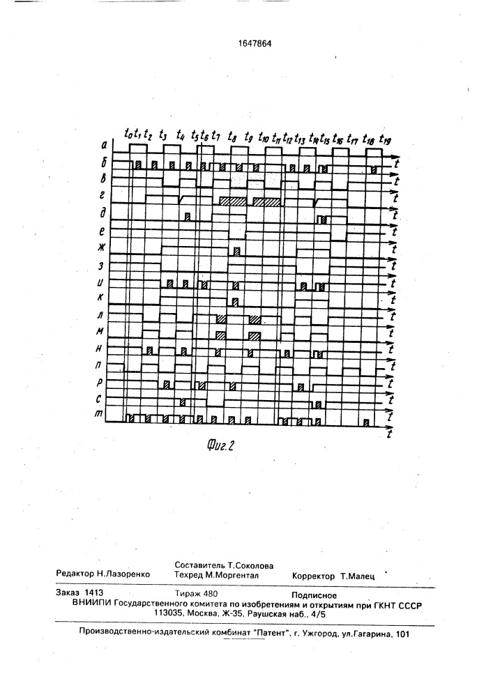 Устройство для формирования одиночного импульса (патент 1647864)