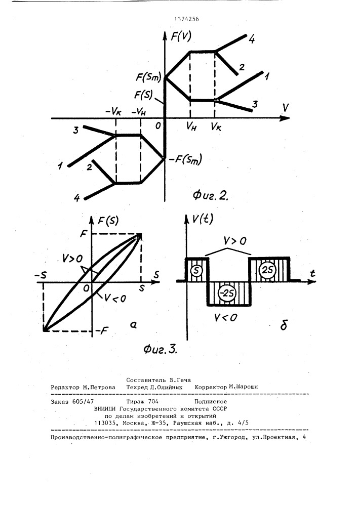 Устройство для воспроизведения зависимости силы трения от скорости и предварительного смещения пар трения (патент 1374256)