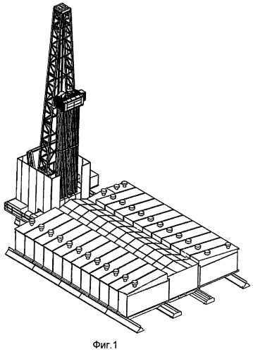 Кустовая буровая установка с упрощенной схемой компоновки (патент 2467146)