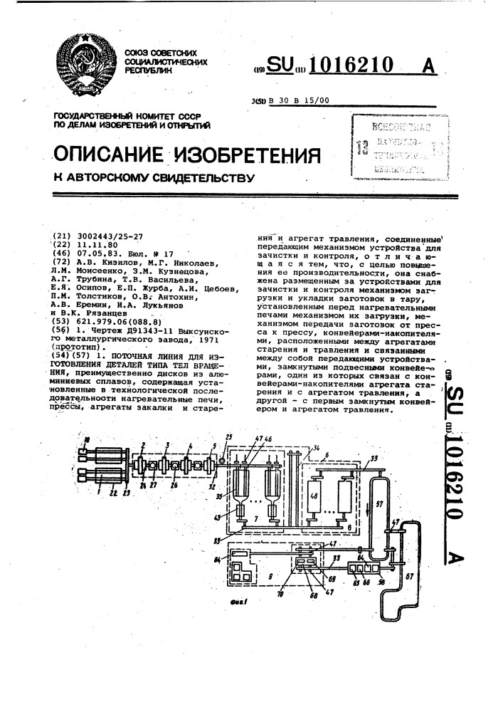 Схема непрерывного травильного агрегата