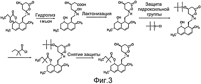 Способы получения симвастатина (патент 2447152)